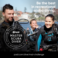 PADI Master Scuba Diver Certification in Eilat