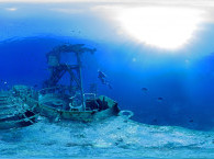 dive site in eilat - satil wreck